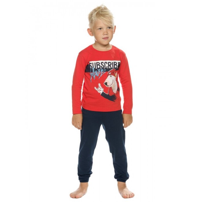 Пижама для мальчика Pelican NFAJP3194U красная