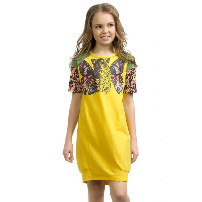 Платье для девочки Pelican GDT492/1 banana