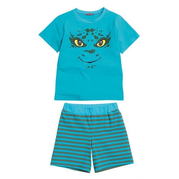 Пижама для мальчика Pelican BNTH367 бирюза-turquoise