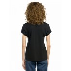 Джемпер (модель "футболка") женский Pelican DFT6674 черная