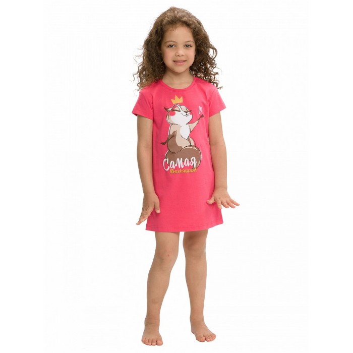 Ночная сорочка для девочки Pelican WFDT3145U малиновая