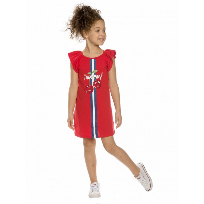 Платье для девочки Pelican GFDT3120/1 красное