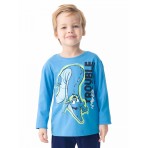 Пижама для мальчика Pelican NFAJP3173U синяя