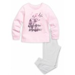 Пижама для девочки Pelican WFAJP3084 розовая