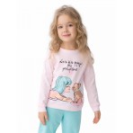 Пижама для девочки Pelican WFAJP3179U розовая