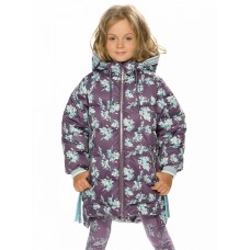Пальто для девочки Pelican GZFW3197 фиолетовое
