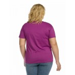 Джемпер (модель "футболка") женский Pelican XFT9666 фиолетовая