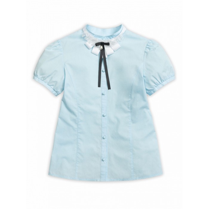 Блузка для девочки Pelican GWCT7096 голубая