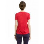 Джемпер (модель "футболка") женский Pelican DFT6661 красная