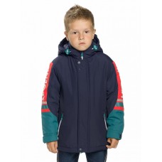 Куртка для мальчика Pelican BZXL3132/1 темно-синяя