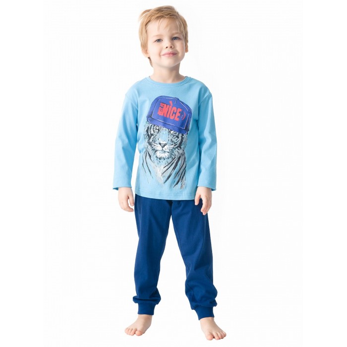 Пижама для мальчика Pelican NFAJP3174U голубая