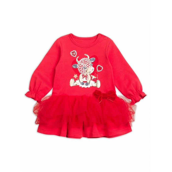 Платье для девочки Pelican GFDJ1822 красное