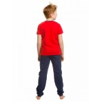 Пижама для мальчика Pelican NFATP4141U красная