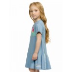 Платье для девочки Pelican GFDT3160/2 голубое