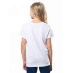 Фуфайка (футболка) для детей Pelican UFT4182/3U белая