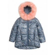 Пальто для девочки Pelican GZFL3031 лед