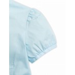 Блузка для девочки Pelican GWCT7096 голубая