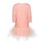 Платье для девочки Pelican GFDJ3041 персиковое