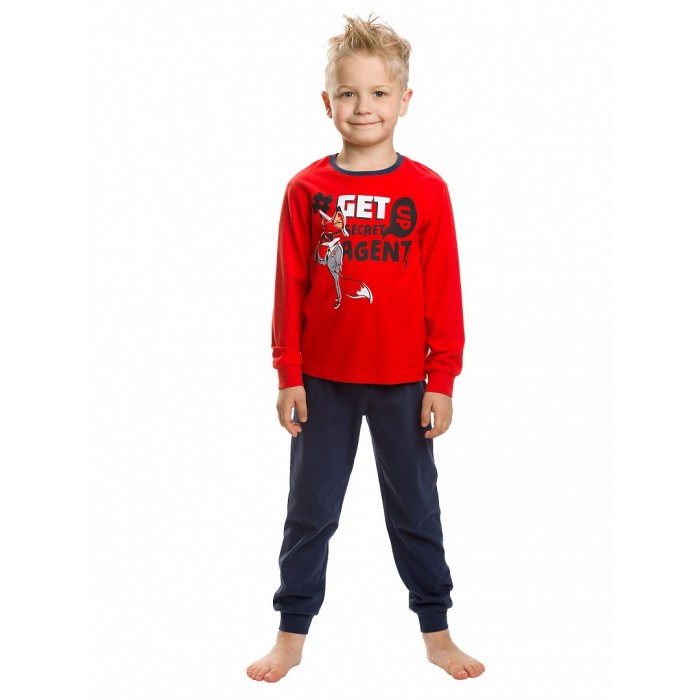 Пижама для мальчика Pelican NFAJP3141U красная