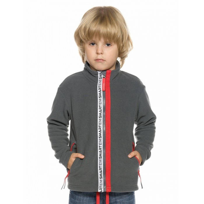 Куртка для мальчика Pelican BFXS3216 темно-серая