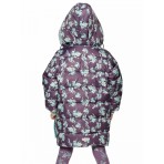 Пальто для девочки Pelican GZFW3197 фиолетовое